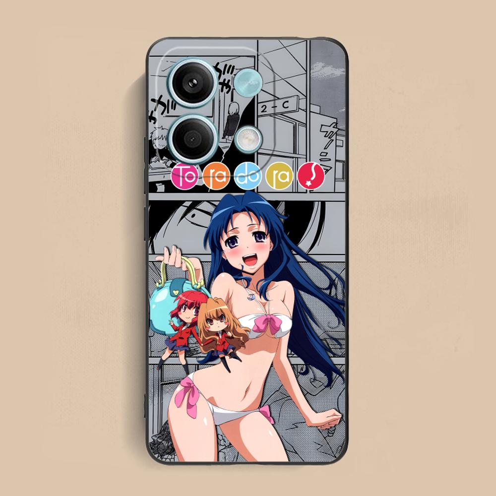 Toradora Kawashima Mobile Phone Case for Xiaomi Redmi 15 14 13 12 A5 3 2 1 C Plus 4G 5G Colorful Printing Cover Luxury Cover