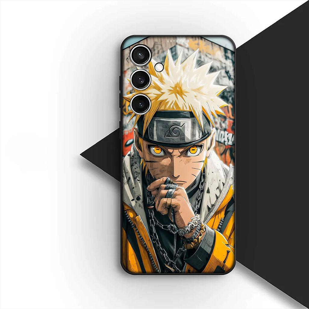 

Cover for Samsung Galaxy S24 S25 S23 FE Ultra Plus S7 Edge S25+ S23+ A56 5G Casing Phone Case Anime Gaara Narutos Wallpaper Galaxy S23+