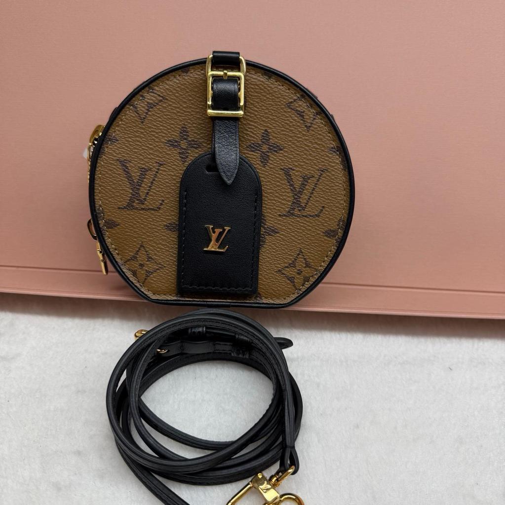 [Pre-Owned] Louis Vuitton Mini Boite Chapeau 'Brown Monogram Reverse Canvas' - Excellent #PCQXE0