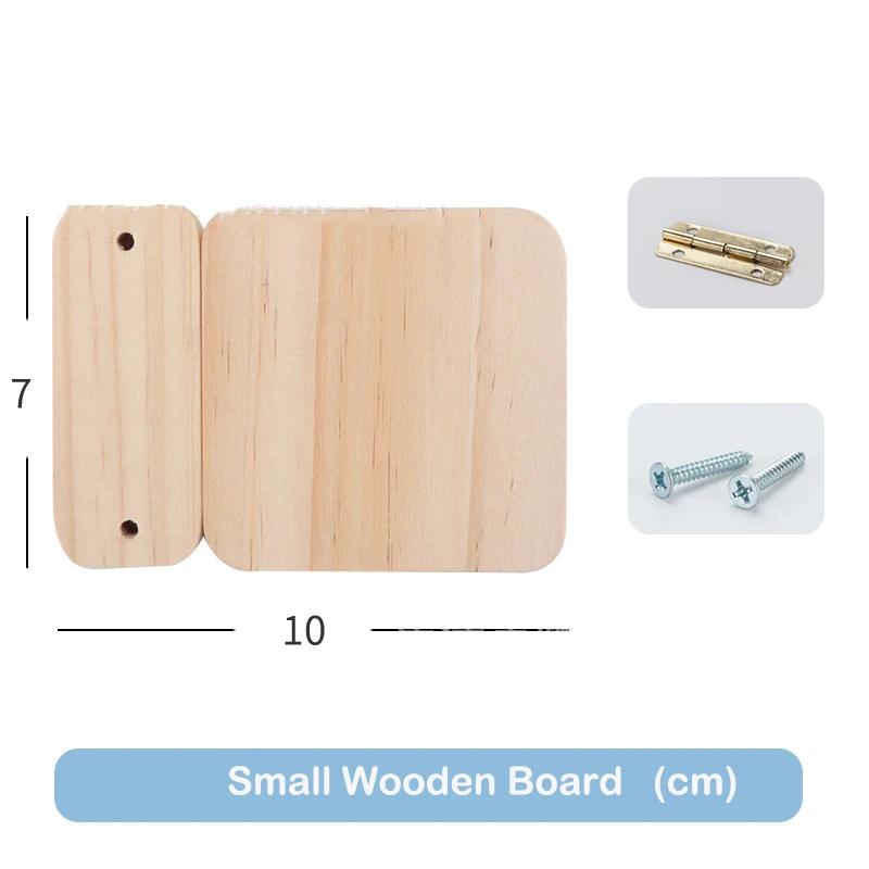 Montessori Spielzeug Beschäftigungsbrett DIY Zubehör Lernen Bildung Beschäftigungsbrett Spiele für Baby Aktivitätsbrett Komponenten Holzteile