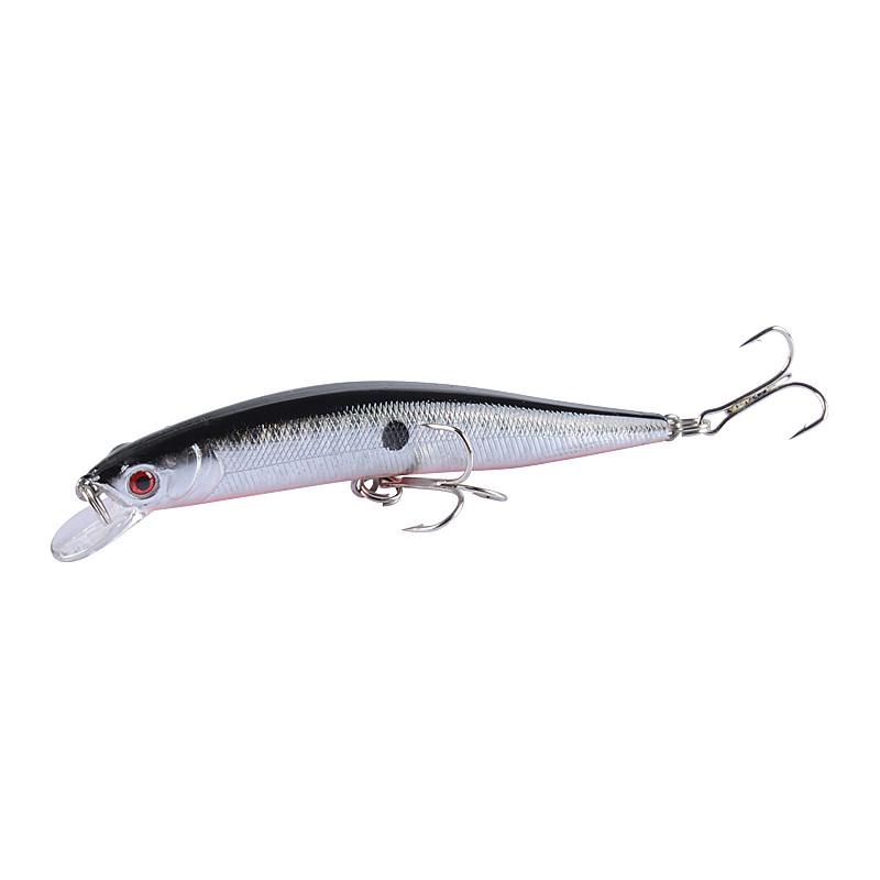 Super Long Cast Floating Minnow Bait, 9.8cm/8.2g, Bionic Plastic Lure for Mandarin Fish