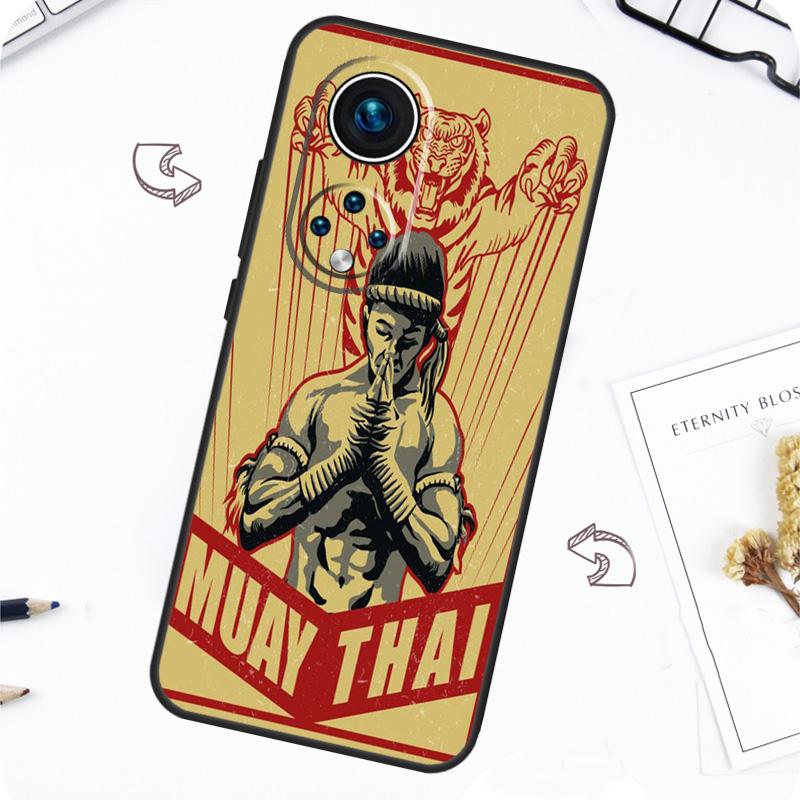 

Muay Thai Kickboxing Fight Case For Honor Magic 7 5 6 Pro Honor 200 Pro X9b X9a X8b X8a X8 X9 X9c 50 70 90 Lite Cover Honor 50 Lite