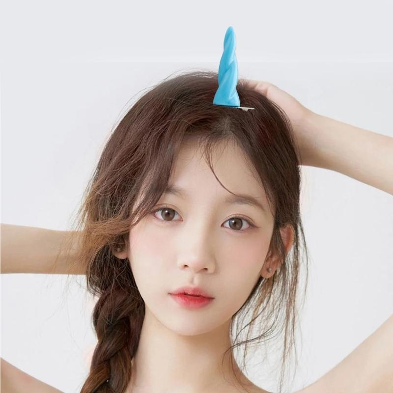 Anime Haarspange Horn Halloween Horn Flache Spange Halloween Haarnadel Tier Elegant Haarspange für Cosplay