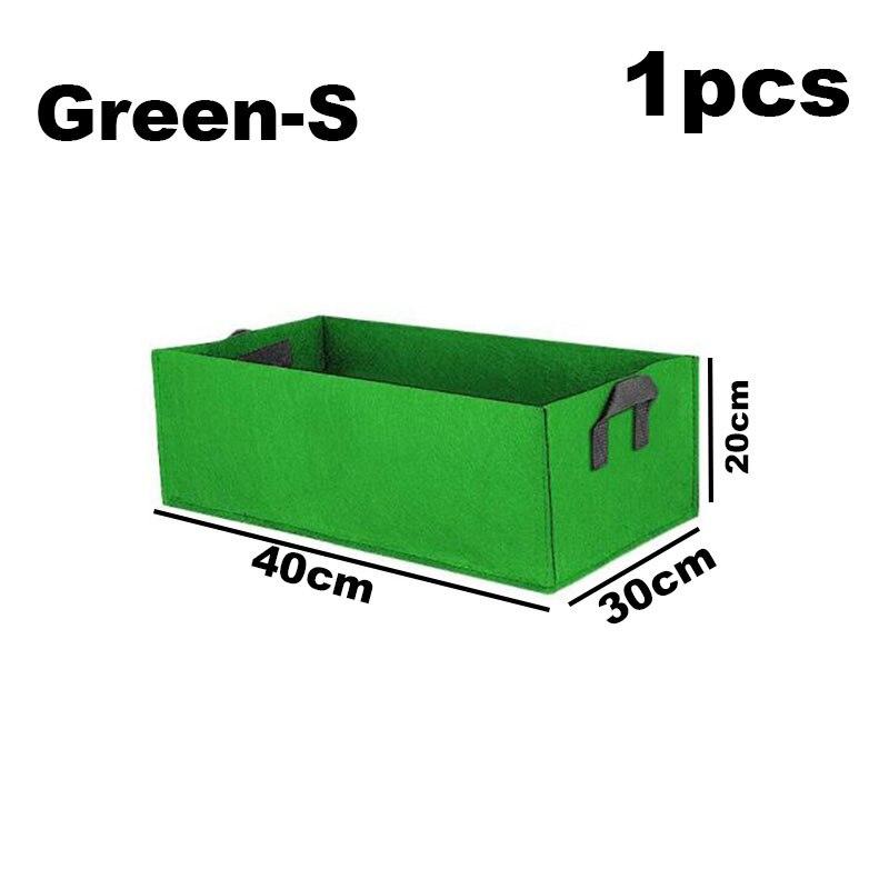 Fabric Potato Plant Flower Pots Grow Bags Flowr Flowerpot Fruit Plante Tools Garden Growing Vegetable Veg Planting