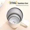 FUGUANG 1000ml 316L Stainless Steel Insulated Travel Mug with Handle