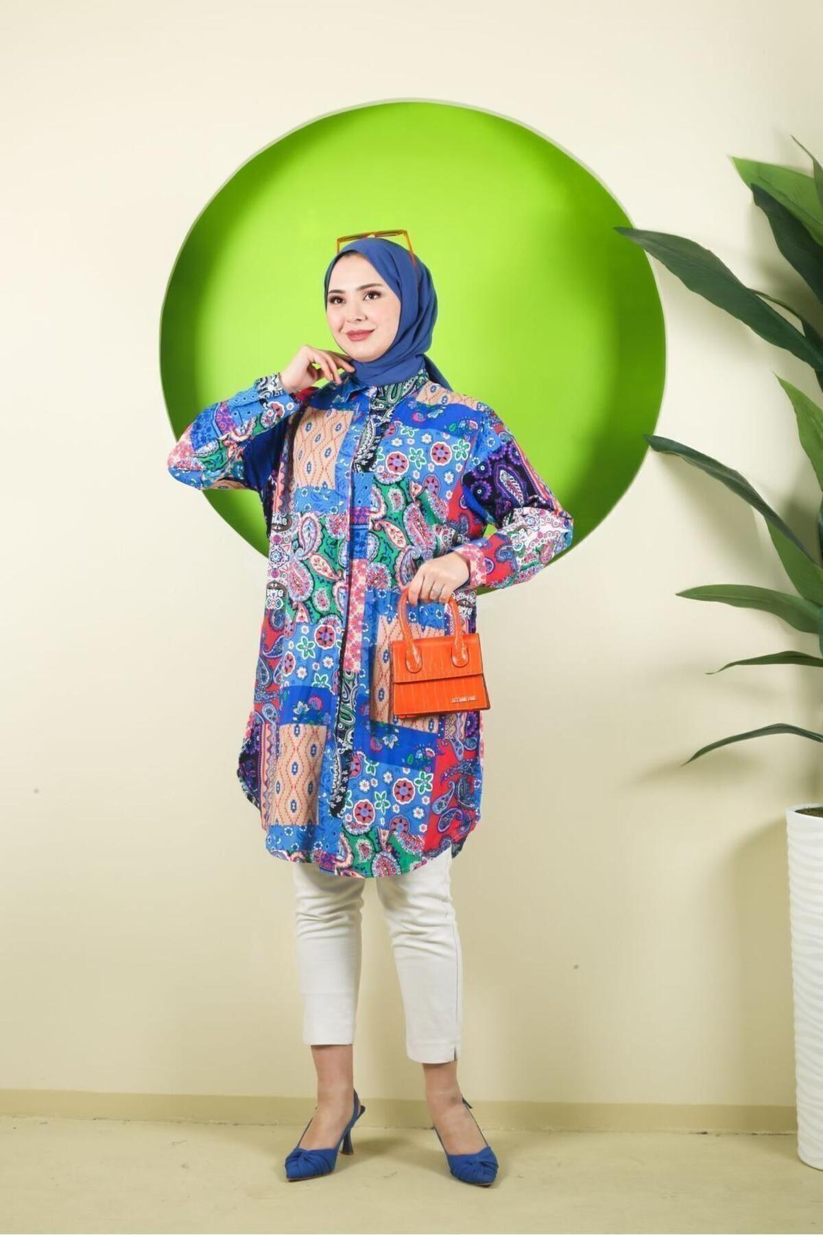 

Women s Style Plus Size Tunic Alaçati Model Tunic Shirt 5XL