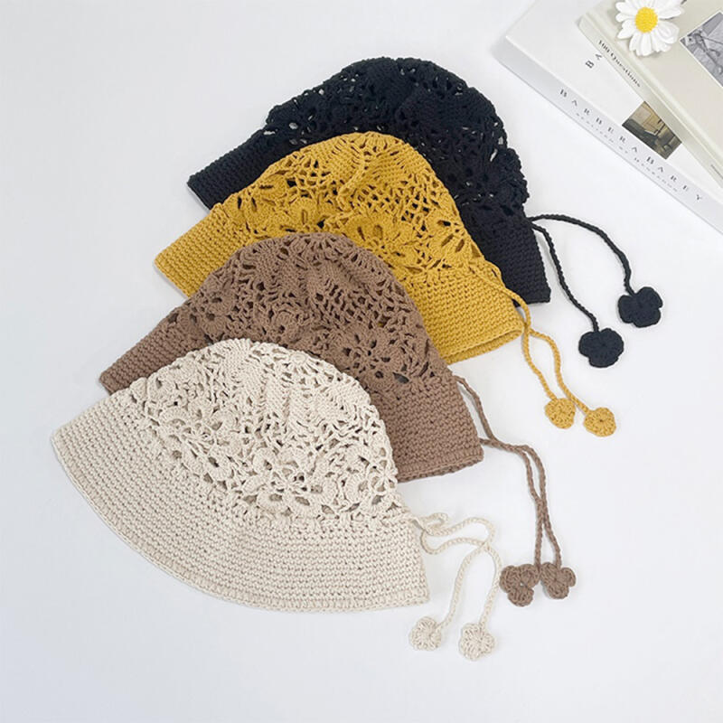 Женская ручная работа, Цветочный весенний ведро C6953_Black