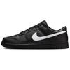 Dunk Low Czarne Białe Swoosh Męskie Sneakersy IO7606-010