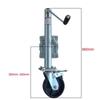 Aomai 1200lb Hand-Crank Winch Brake Jack Stand with Guide Wheel for Marine Trailer RVs