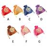 Drawstrings Bag Fu Word Embroidered Multipurpose Elegant Portable Gift Bags Artsy Pouches Wedding Christmas Household