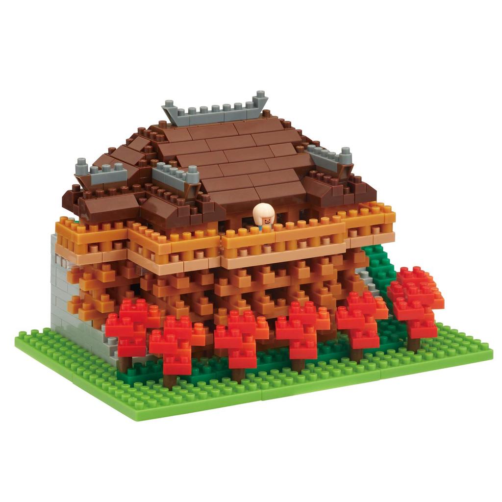 Kawada Nanoblock Kiyomizu-dera Temple 620 Pieces NBH_194