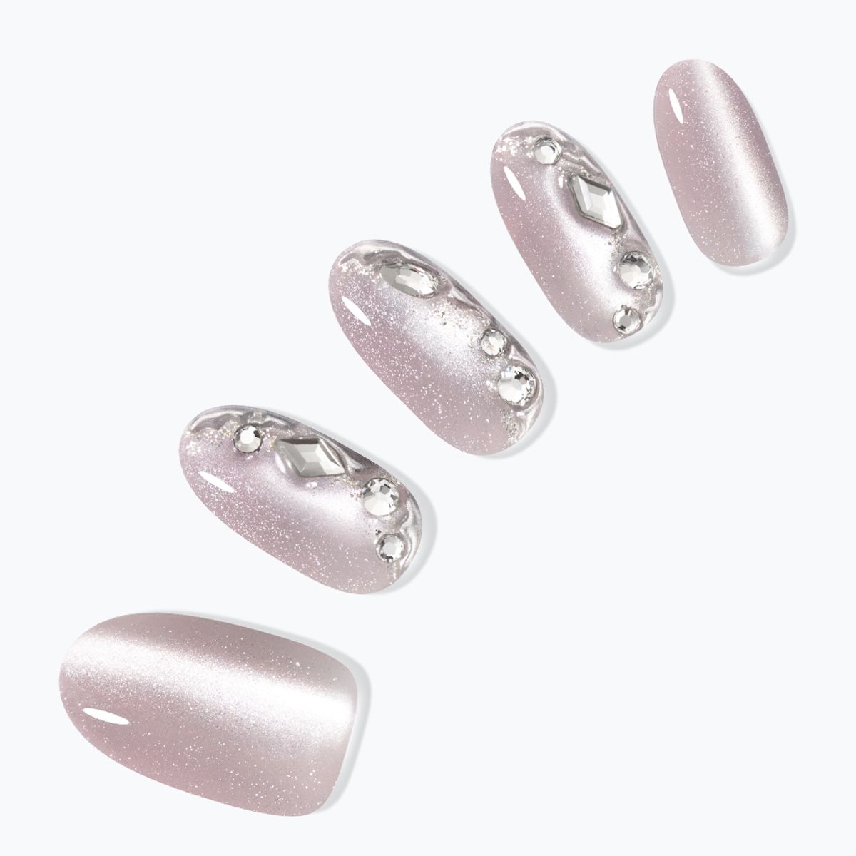 Dashing Diva Magic Press Rust Veil (Almond) Nail Tips