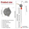 Hand Pump Crank Pump Oil Diesel Barrel Pump 55 Gallon Adjustable Drum Pump Outdoor Car Transfer Suction Pumps Gasoline Oil