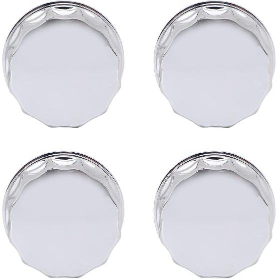 

4Pcs ATV Tire Wheel Hub Cap, Dust Center Hub Cap Covers Compatible with 8Inch 10inch 12inch 14inch Alloy Wheels ATV Quad