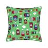 Pillow Cover T-Thomas The Train Friends  Retro Trendy Pillow Case For Chair Sofa Home Decor Pillowcases