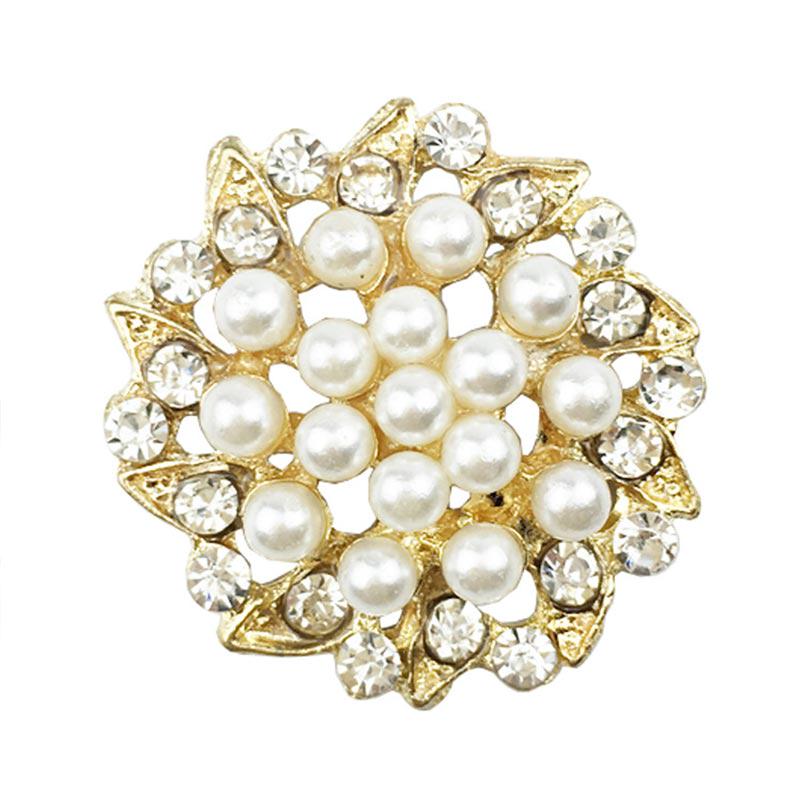 Bijuterii Diamante Floare de Perlă Accesorii Aliaj de Înaltă Calitate Strassuri Nasturi Populari DIY 10 BUC/Set Cristale Aprovizionare