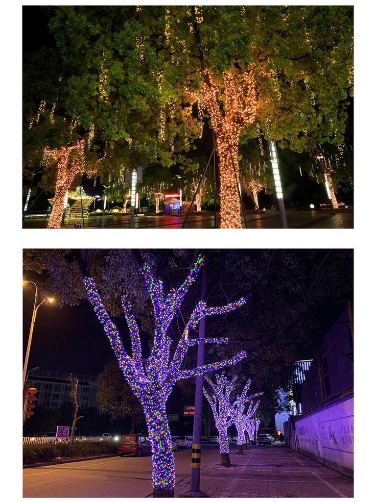 Outdoor Twinkling LED String Lights for Garden, Festival, Wedding, and Christmas Decoration