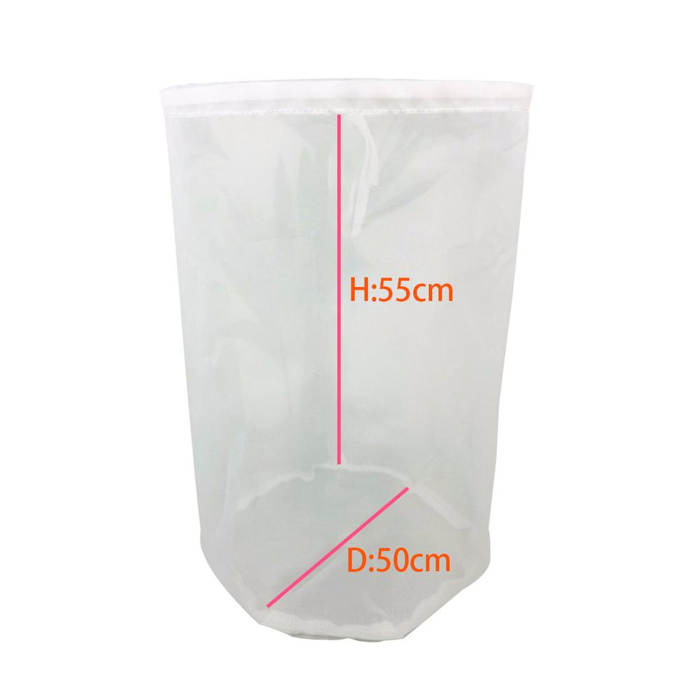 1pc of 8 Sizes Home Beer Brewing Wine Filter Bag Tea Nut Juice Milk Nylon Mesh Filter Bag Net Filter Reusable Grain Filter Bag