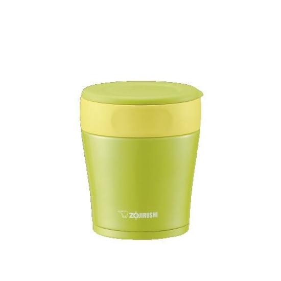 

ZOJIRUSHI Stainless Steel Food Jar with Detachable Avocado Lid, 260ml, Green, SW-GA26-GF
