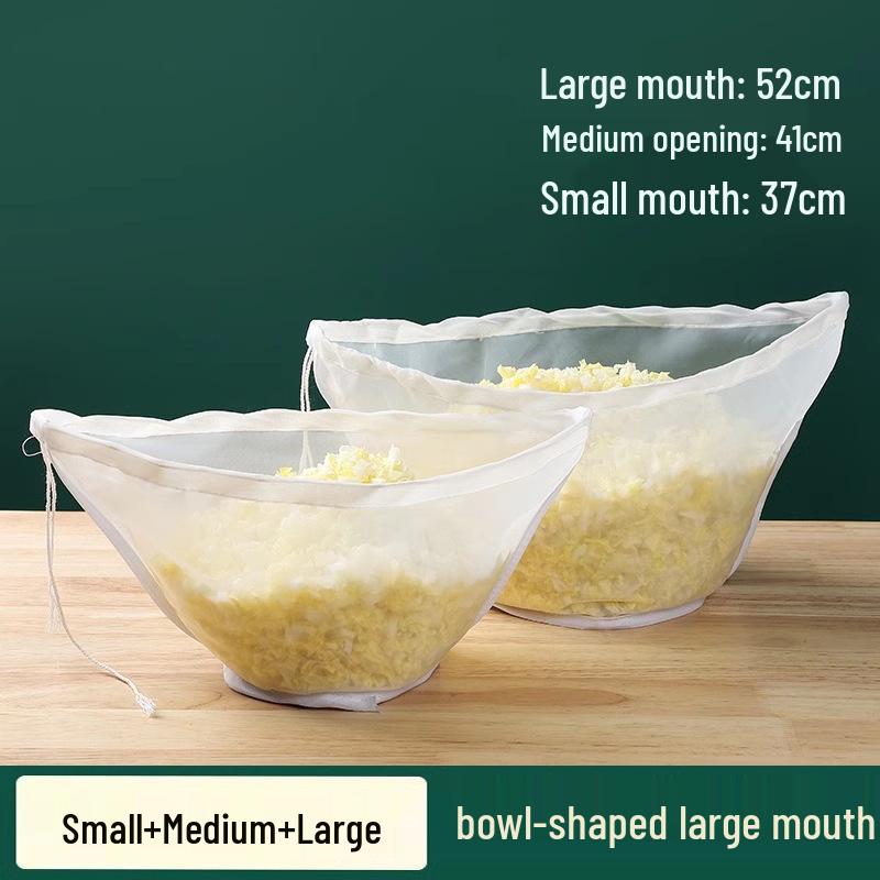 Dumpling Filling Squeezer & Vegetable Draining Bag Set