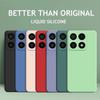 For Xiaomi 15T 14T Pro Case Liquid Silicone Original Plain Rubber TPU Protector Case Xiaomi 13T Pro Poco X6pro Shockproof Cover