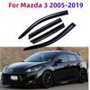 BDN1 Mazda 3 2005-2019 Sedano Hečbeko Automobiliams Langų Deflektoriai Lietaus Saulės Apsauga Vėdinimo Vėjo Deflektorius Weather Shield Plonas Formavimo Apdaila