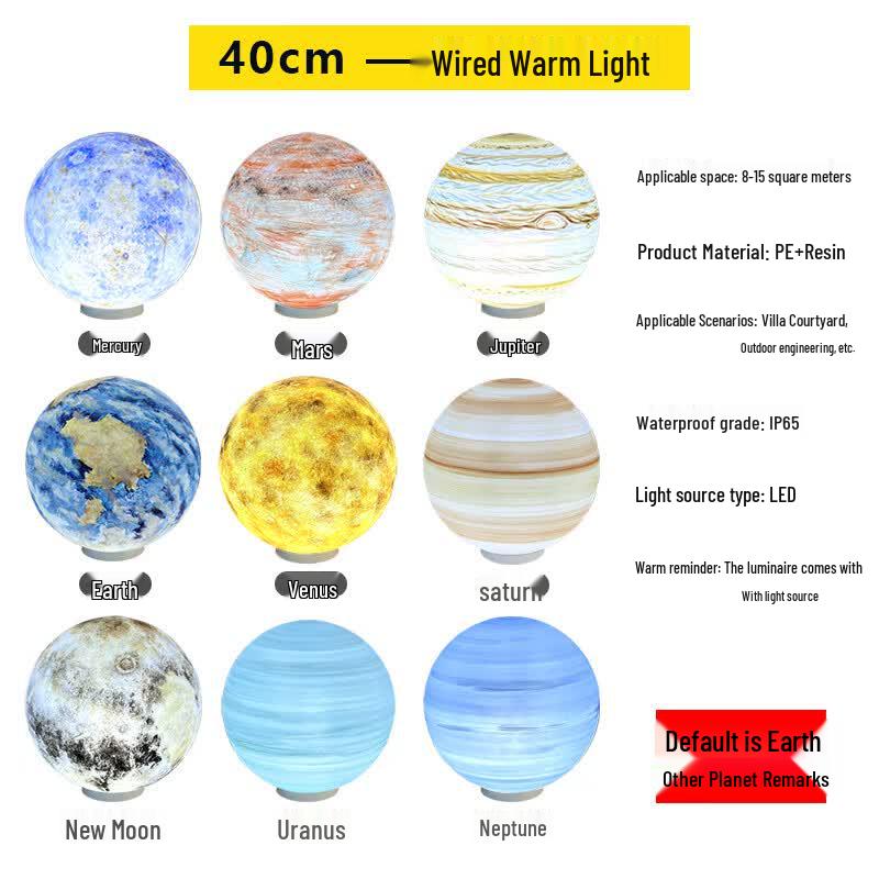 Solar Outdoor Garden Sphere Light