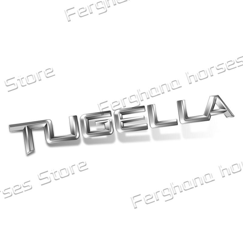 

Car Decor 3D Chrome Metal Emblem Fender Side Badge Sticker For Geely Tugella Letter Logo Gx3 Panda EC7 X7 Accessories