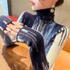 Foreign Turtleneck Sweater New Fashion Slim Temperament Thin Age-reducing Pullover Sweater