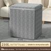 Waterproof Fabric Storage Bag - Large Capacity for Quilts, Comforters, and Closet Clothes