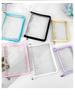 A5 Transparent PVC Ring Binder Notebook Planner, 6-Hole Photo Album with Removable Cover (A6 Compatible)