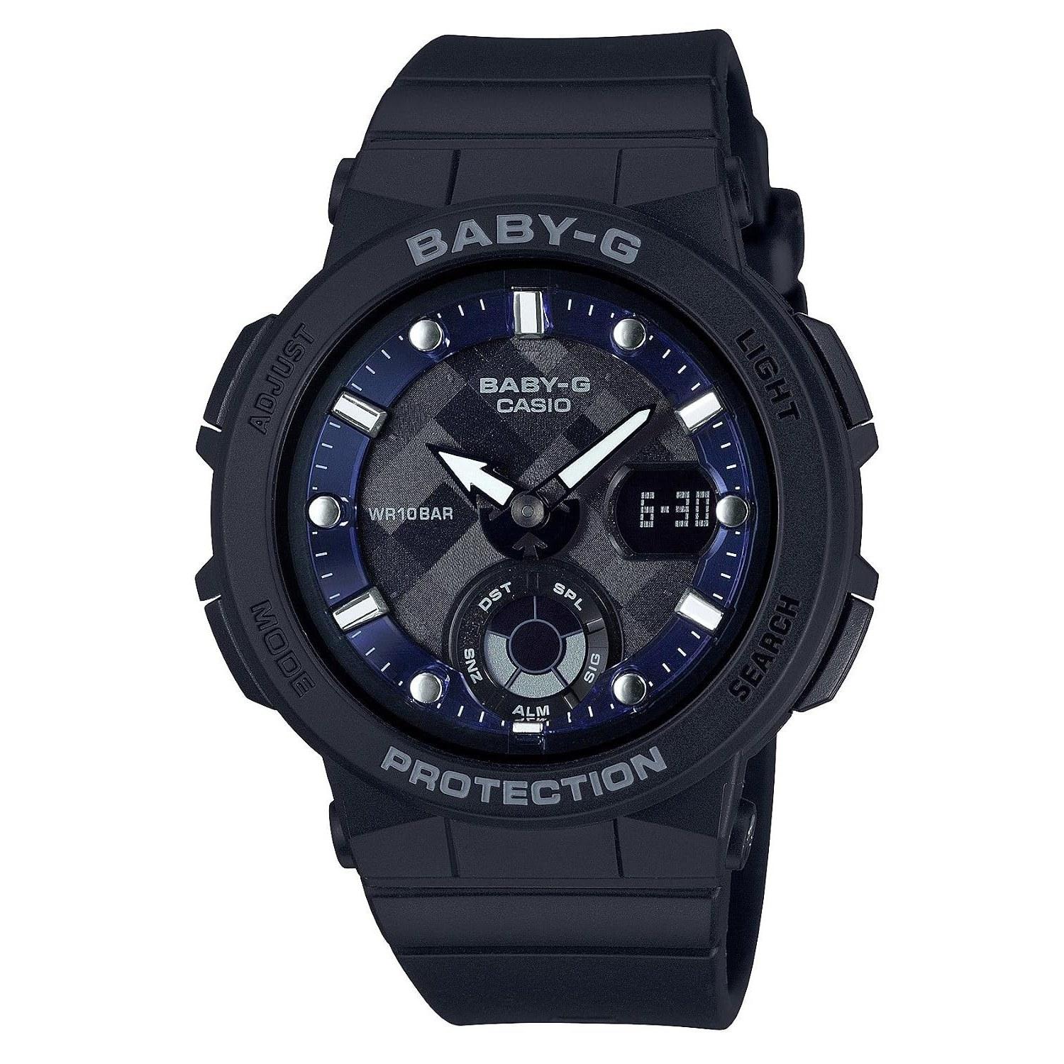 Casio Wristwatch Baby-G BEACH TRAVELER BGA-250-1AJF Ladies Black