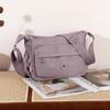 Lightweight Nylon Crossbody Bag for Women Multi Pocket Shoulder Purse Travel Sling Handbag