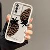 Strawberry Leopard Print Case for Samsung A55/A53, S24 Ultra/S23 FE, Note 20 Ultra