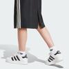 Adidas Originals 3-Stripes Color-Block Elastic Waist Sporty Casual Long Skirt Women Bottoms Black IR6101
