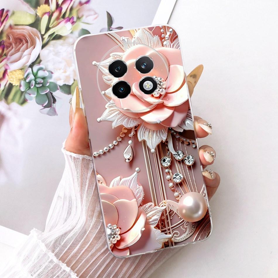 For Realme 13 Pro Plus 5G Cute Flower Butterfly Cat Painted Case For Realme 13 Pro+ 13Pro 5G Soft Silicone TPU Phone Cases