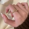 Niche Design Sense Bow Ring Women'S Light Luxury Elegant Gentle Temperament Simple And Versatile Fashion Ring Ring