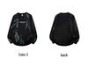 American Trendy Hong Kong-Style Youth Hoodie: Loose, Handsome, Versatile Long Sleeve Casual Round Neck for Spring and Autumn