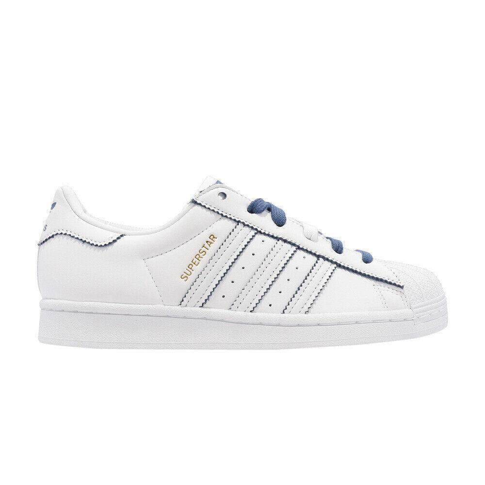 

adidas Superstar White Altered Blue GX2012 Women s Shoes 41