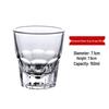 ZISIZ Tempered Octagonal Glass Cup