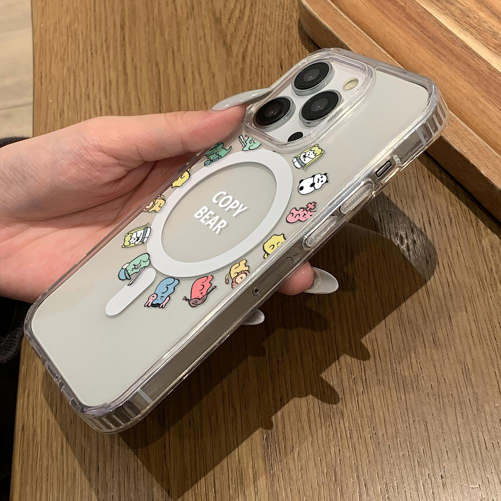 Magnetický kryt na telefon pro iPhone 11 12 13 iPhone 13 14 15 Pro 15 16 Pro Max Samsung A15 A16 A25 A26 A55 A56 S25 S24 S22 S23 Ultra S25 Edge