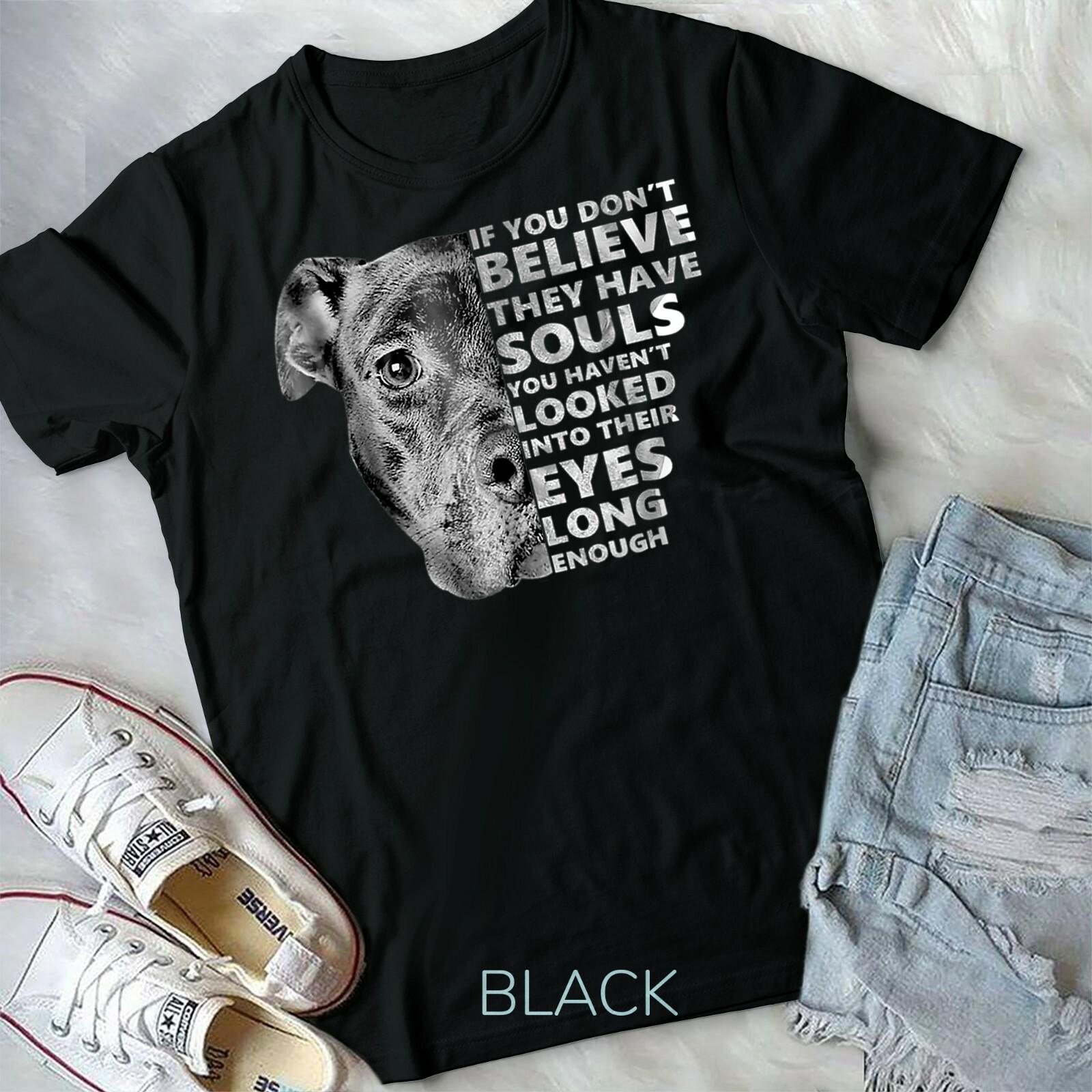 Soul Pitbull I Love Pitbull Dog Lover Unisex Form T-shirt XXXL