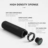 Bicycle handlebar grips, black sponge grips