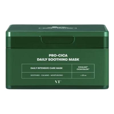 VT Pro Cica Daily Soothing Mask 30 Sheets Calming & Hydrating Facial Sheet Mask