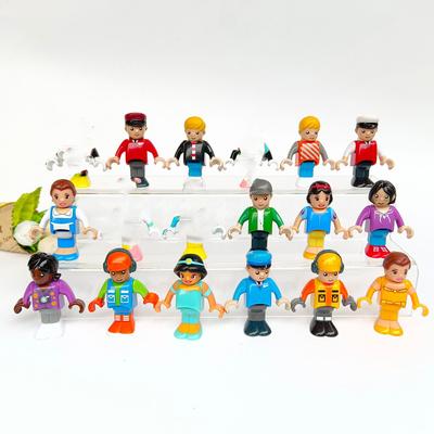 Rare Original Brio Mouse Duck Princess Police Worker Boy Girl Kawaii Anime Minifigure Action Figure Switzerland Toy Cake Model