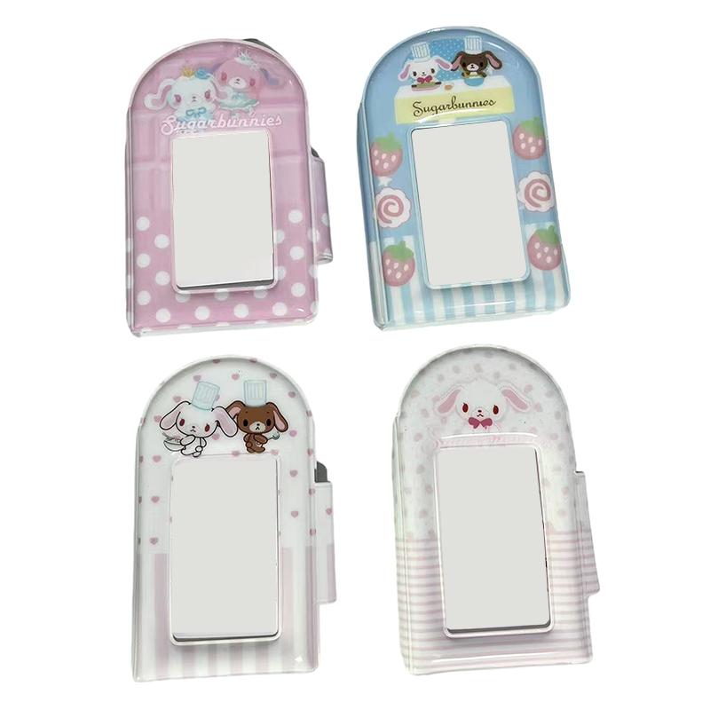 Mignon Album Photo 3 Pouces Porte-Cartes Photo Carte d'Idole Classeur Livre de Collection 32 Poches Livre Album Étui de Rangement pour Cartes Photo