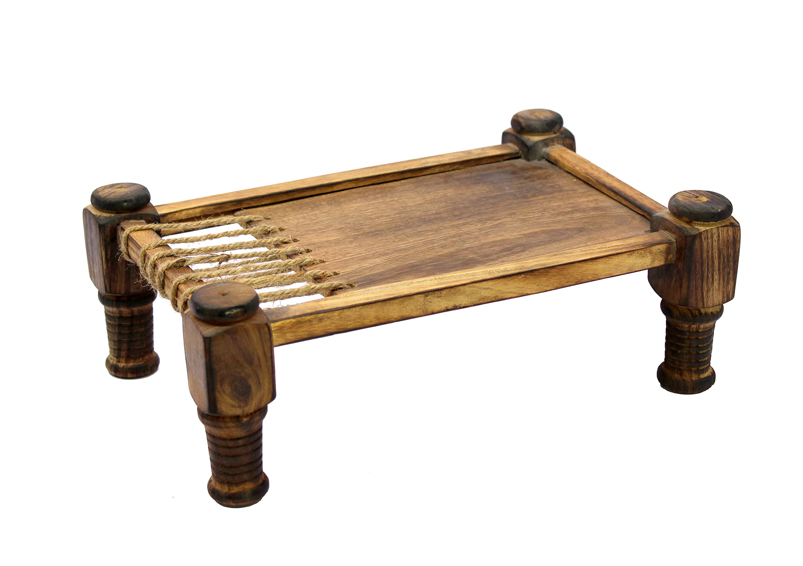 

eSplanade Тележка для подачи блюд Cot Char Pai, Поднос для сервировки, Посуда для дома и кухни | Дерево - 11,5 - Коричневый