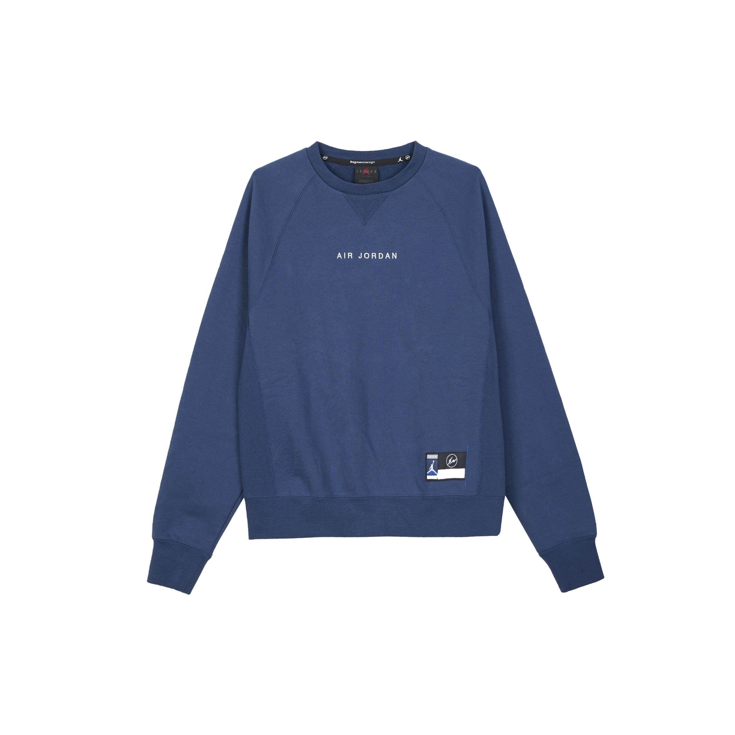 Air Jordan x Fragment Design FW Sweatshirts Men Blue Men s DA2990-414 S