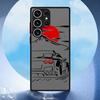 Cartoon Sunset Car Funda Back Phone Cover Case for Samsung Galaxy S20 FE S22 S21 S25 Ultra S26 S23 FE Note 20 Ultra 10+ S24 Plus