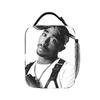 Rapper Tupacs Lunch Bag  School Lunch Box For Unisex Fun Custom Thermal Tote Handbags Oxford Portable Cooler Bag